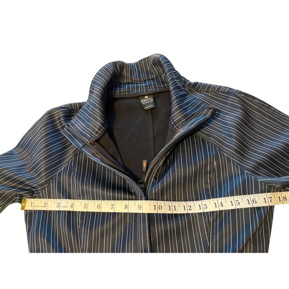Kerrits Womens Small Striped Jacket With Zipper & Pockets 75a - Picture 4 of 7